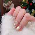 0955- Handmade press on nails fake nails removable