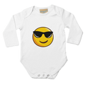 Classic Baby Long Sleeve Bodysuit White