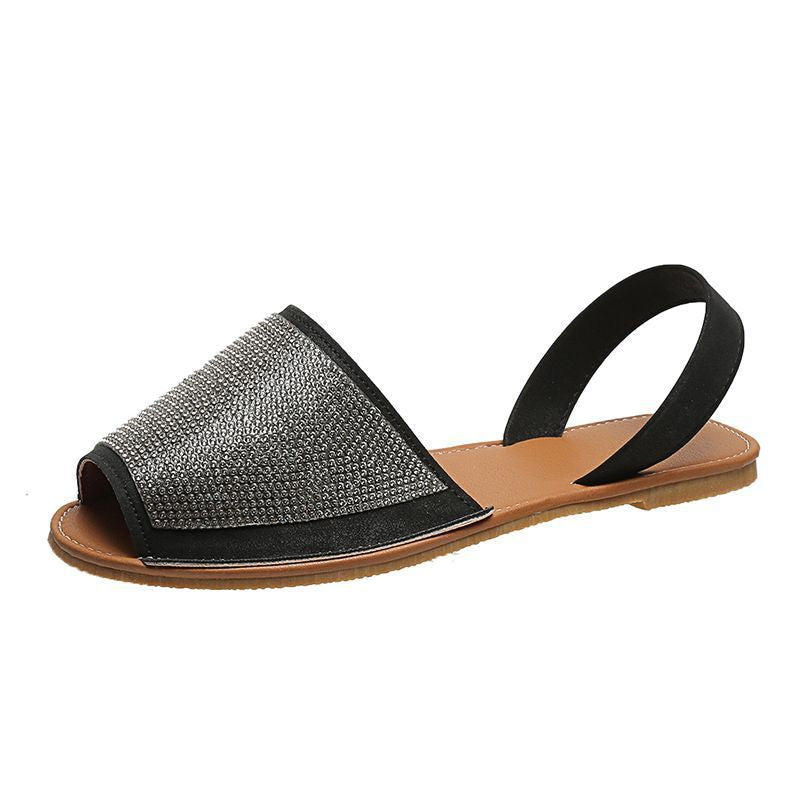 Womens Leisure Versatile And Fashionable Open-toe Sandals