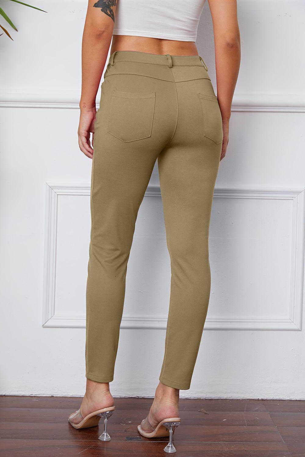 StretchyStitch Pants by Basic Bae for Comfort and Style