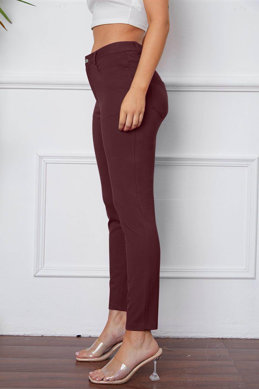StretchyStitch Pants by Basic Bae for Comfort and Style