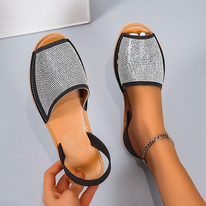 Womens Leisure Versatile And Fashionable Open-toe Sandals