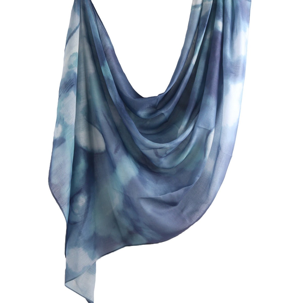 Elegant Watercolor Marble Print Headscarf Hijab (MH178)