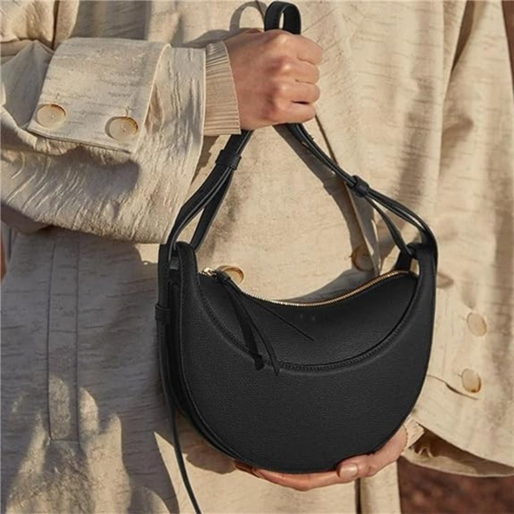 Half moon bag, adjustable shoulder strap crossbody shoulder bag for women, crescent bag, triple use shoulder bag, hobo bag for women,