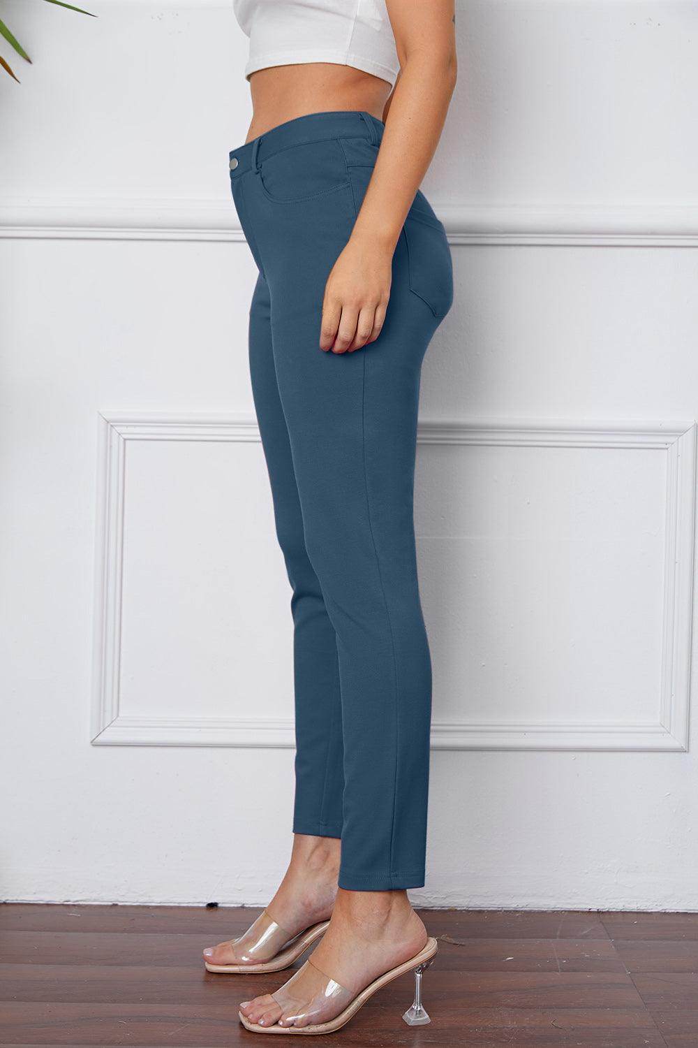 StretchyStitch Pants by Basic Bae for Comfort and Style
