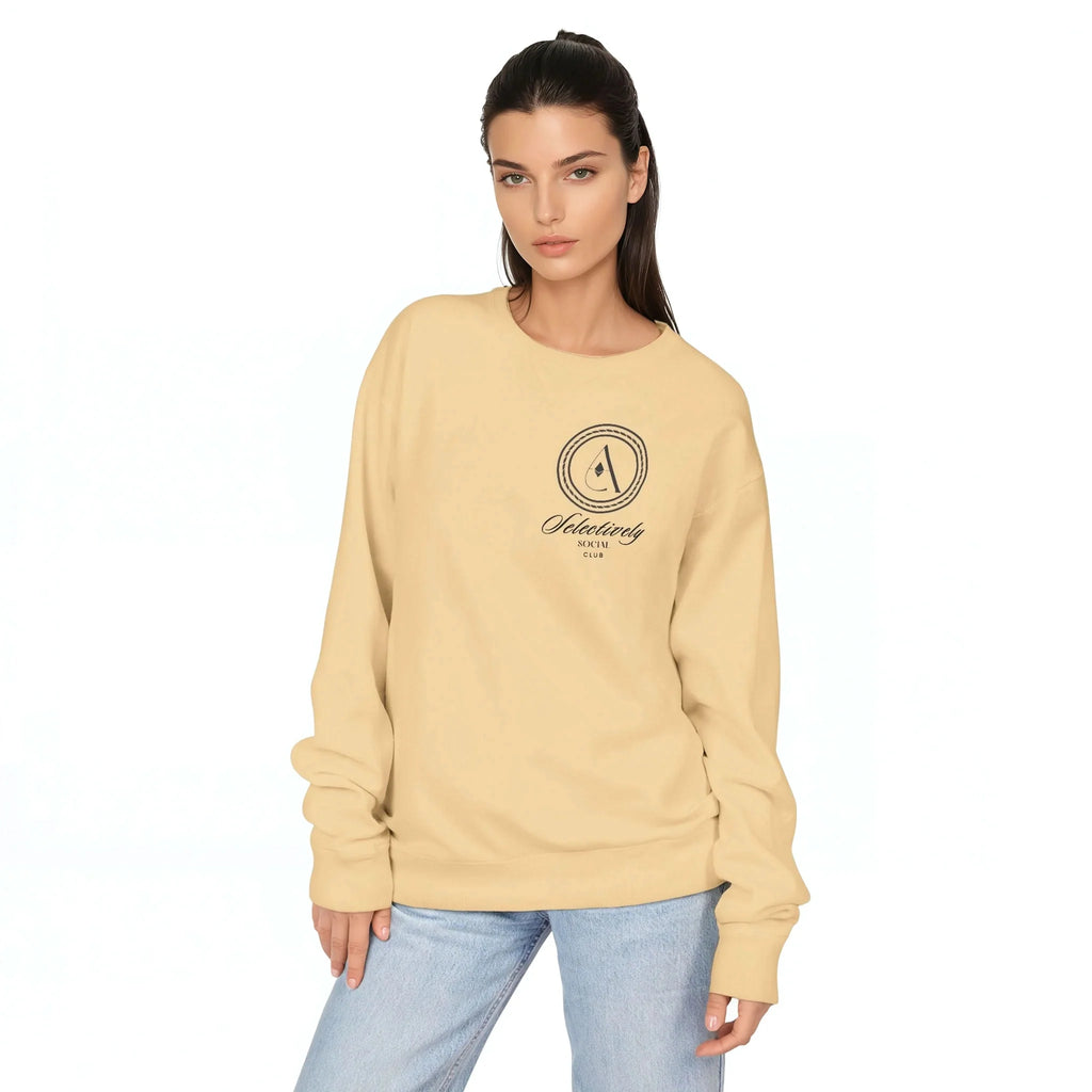 Heather Graphic Crewneck Sweatshirt