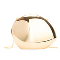 MAC160 Metal Acrylic Goose Egg Shoulder Crossbody Chain Cosmetic Bag