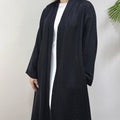 Modest Elegant Dress 3D Textured Printer with Flared Sleeves(MOA210)