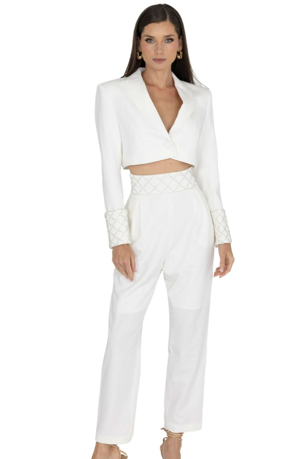 Orchid White Blazer