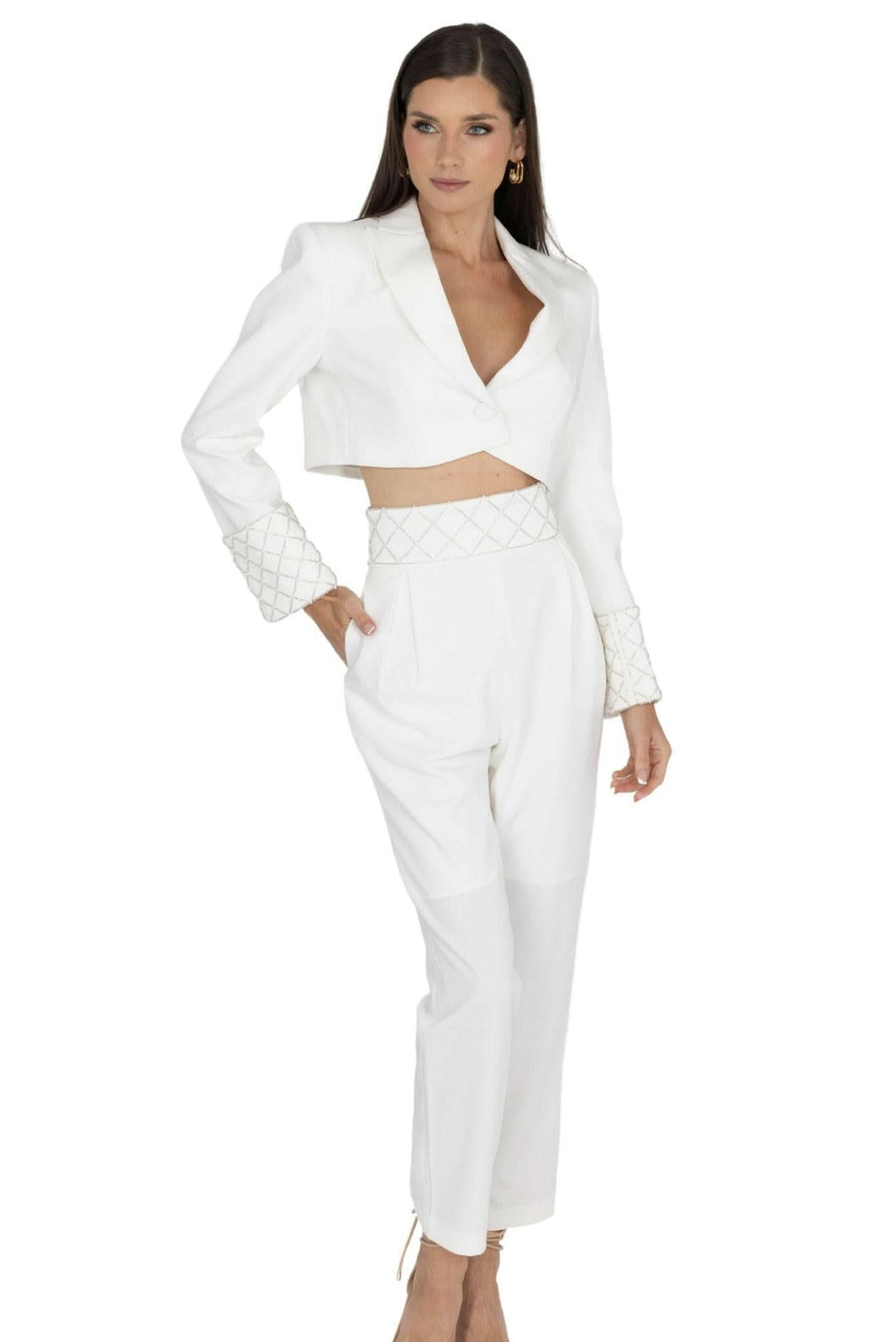 Orchid Trouser (White)