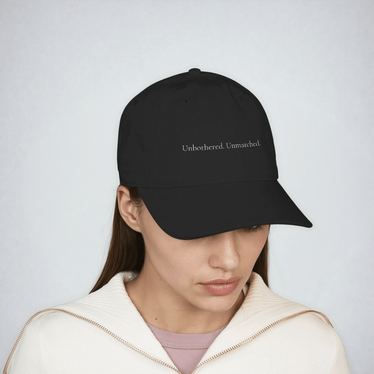 Organic Cotton  Embroidered Baseball Cap