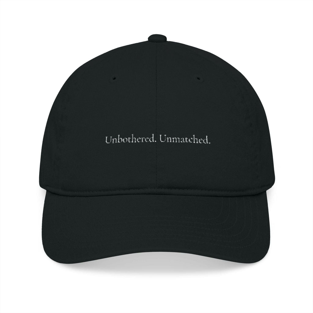 Organic Cotton  Embroidered Baseball Cap