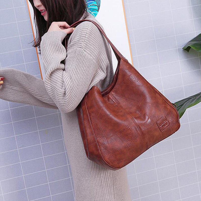 Vintage Women Hand Bag  Women Shoulder Bags Female Top-handle Bags