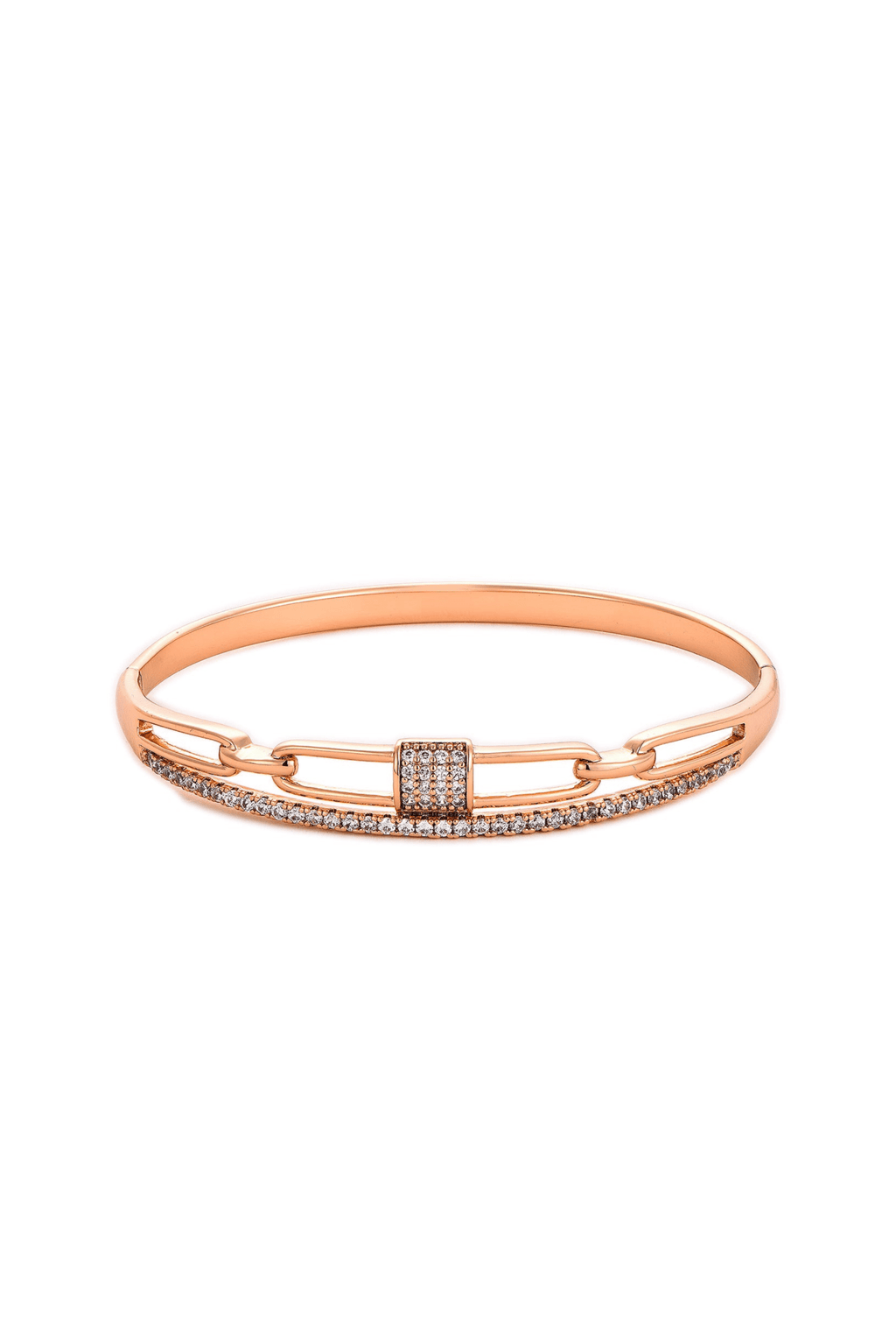 Waterproof 18k Elegant Rose Gold Plated Bracelet