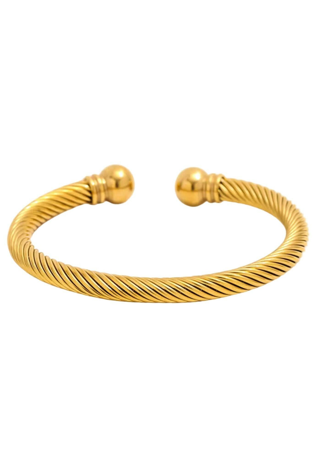 Waterproof Twisted Wire Bracelet
